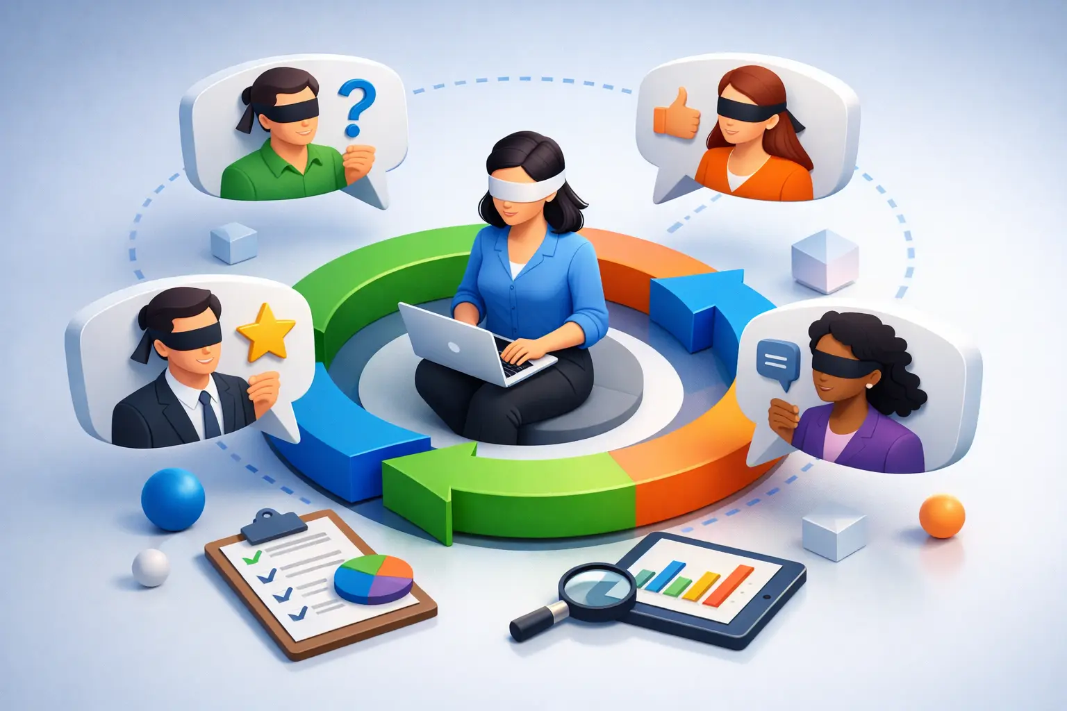 Blind 360 Feedback for Fairer Performance Reviews