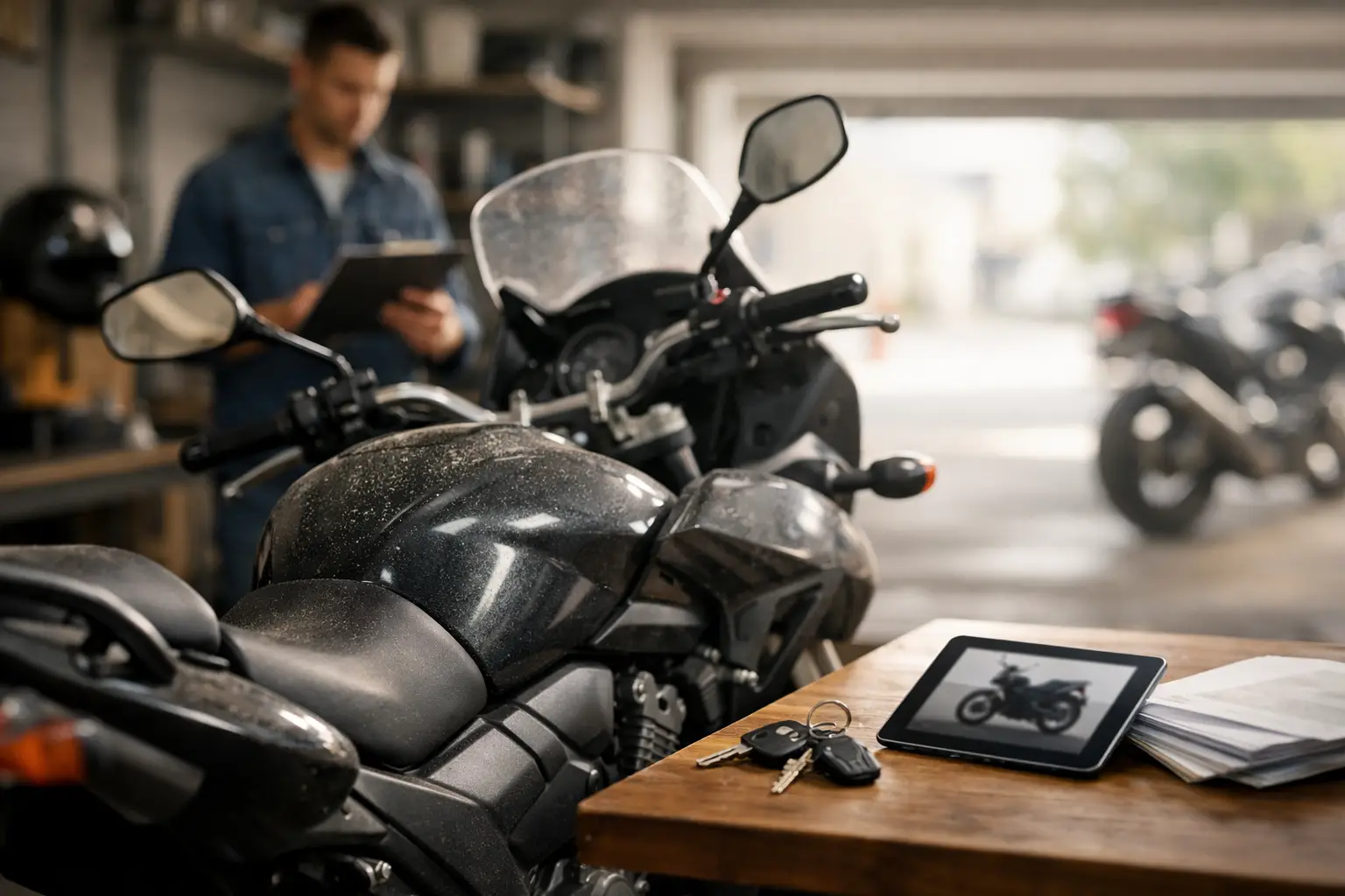 Motorradverkauf nach langer Standzeit richtig planen