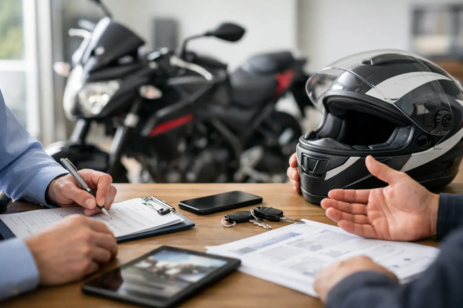 Welche Daten braucht der Motorradankauf?
