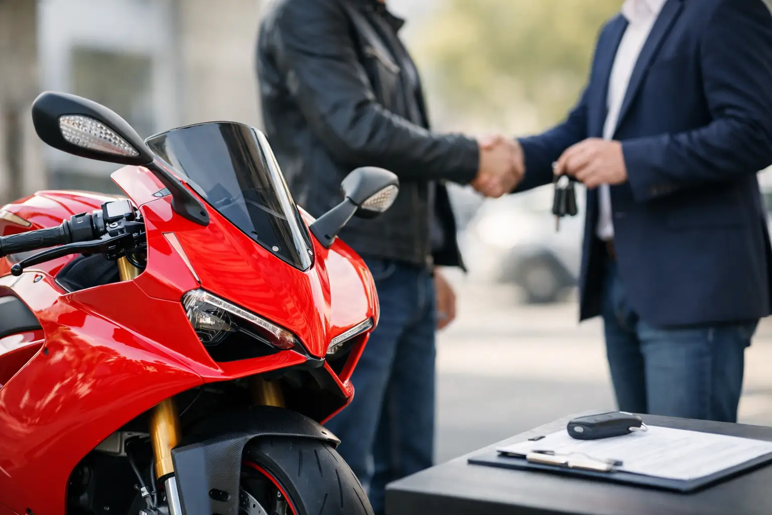 Ducati Motorrad verkaufen - Sportbike sicher