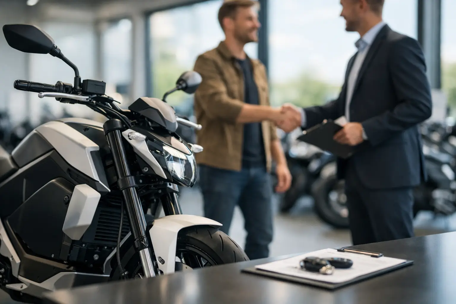 Elektro Motorrad verkaufen ohne Umwege