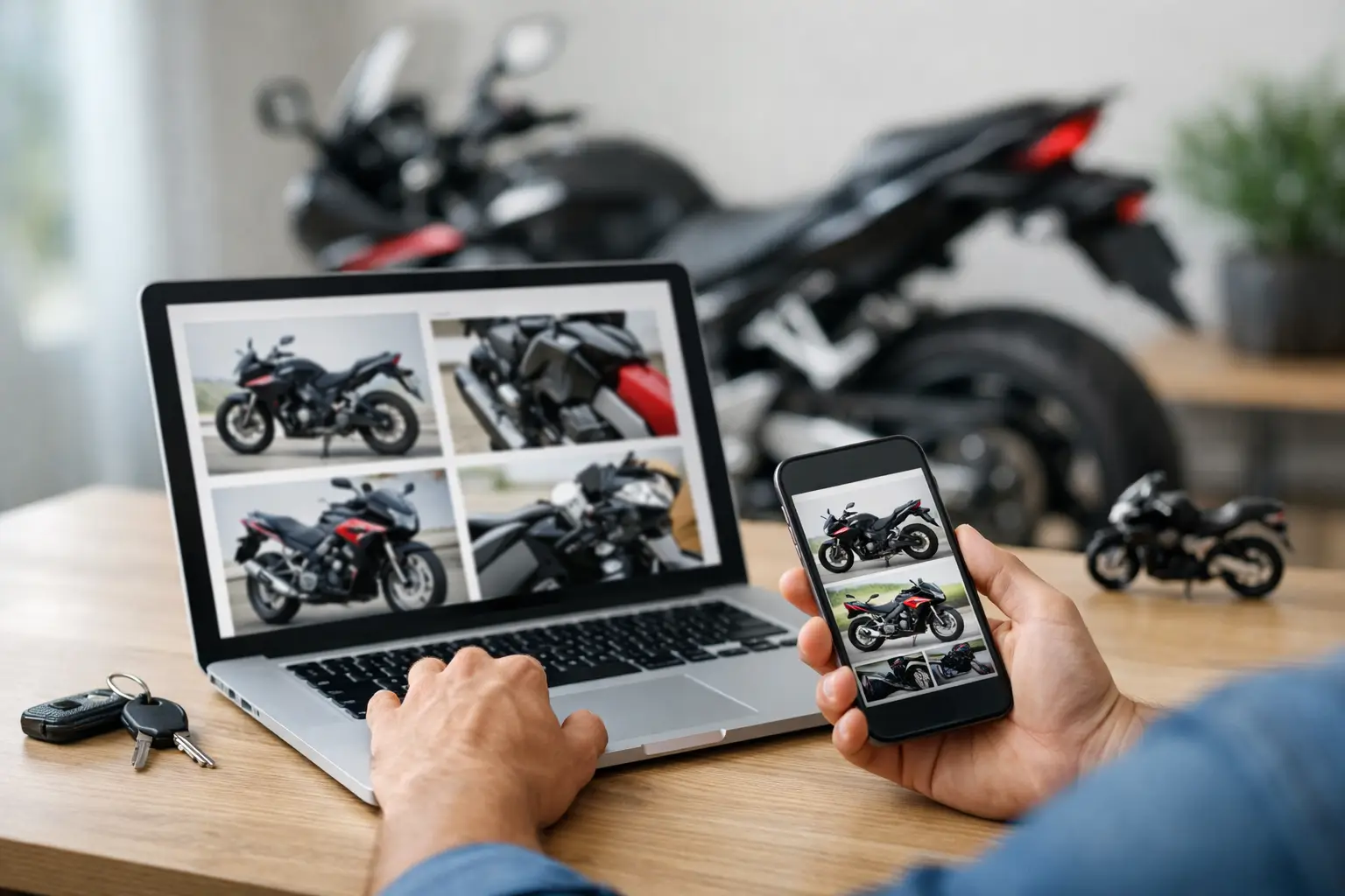 Wie Motorrad online verkaufen ohne Stress?