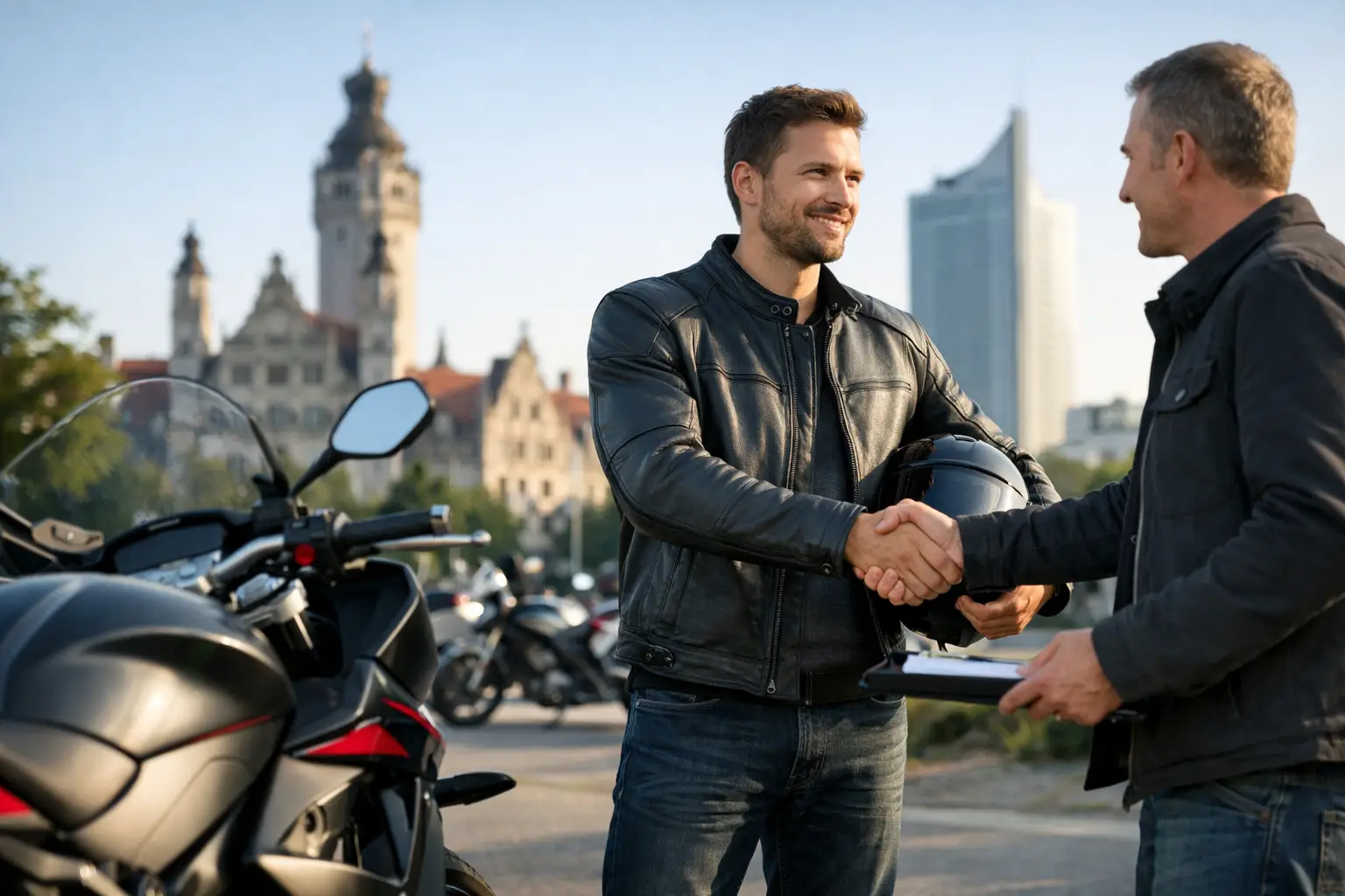 Motorrad verkaufen in Leipzig: Ankauf in Ihrer Nähe
