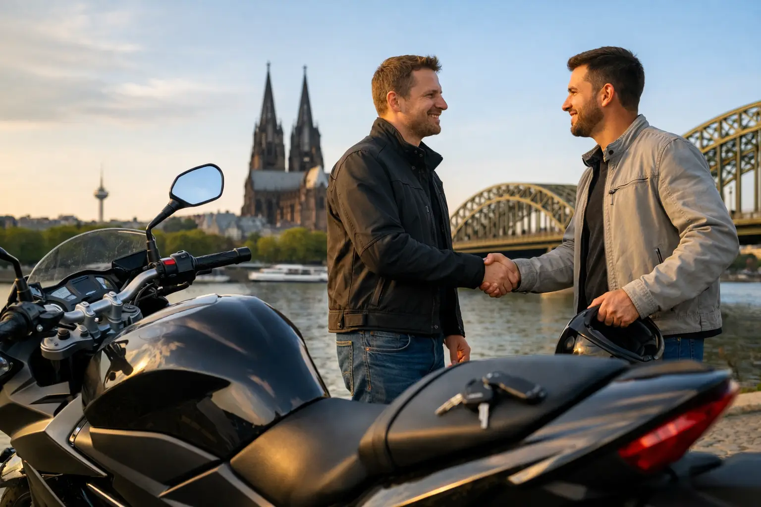 Motorrad verkaufen in Köln: Lokaler Ankauf
