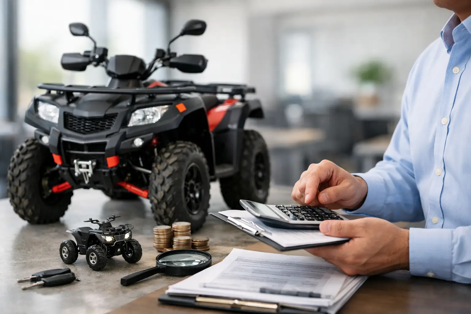 Quad Verkaufswert richtig berechnen