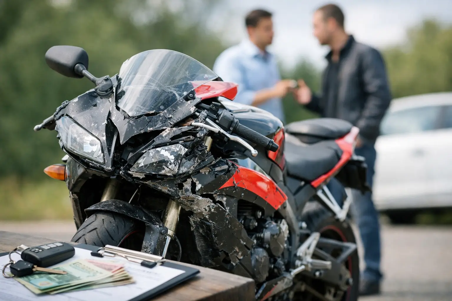 Unfallmotorrad richtig verkaufen - 9 Tipps