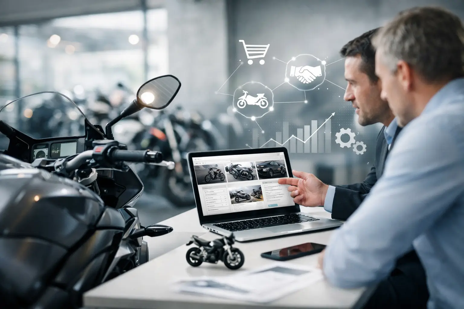 Motorrad B2B Plattform: sinnvoll oder nicht?