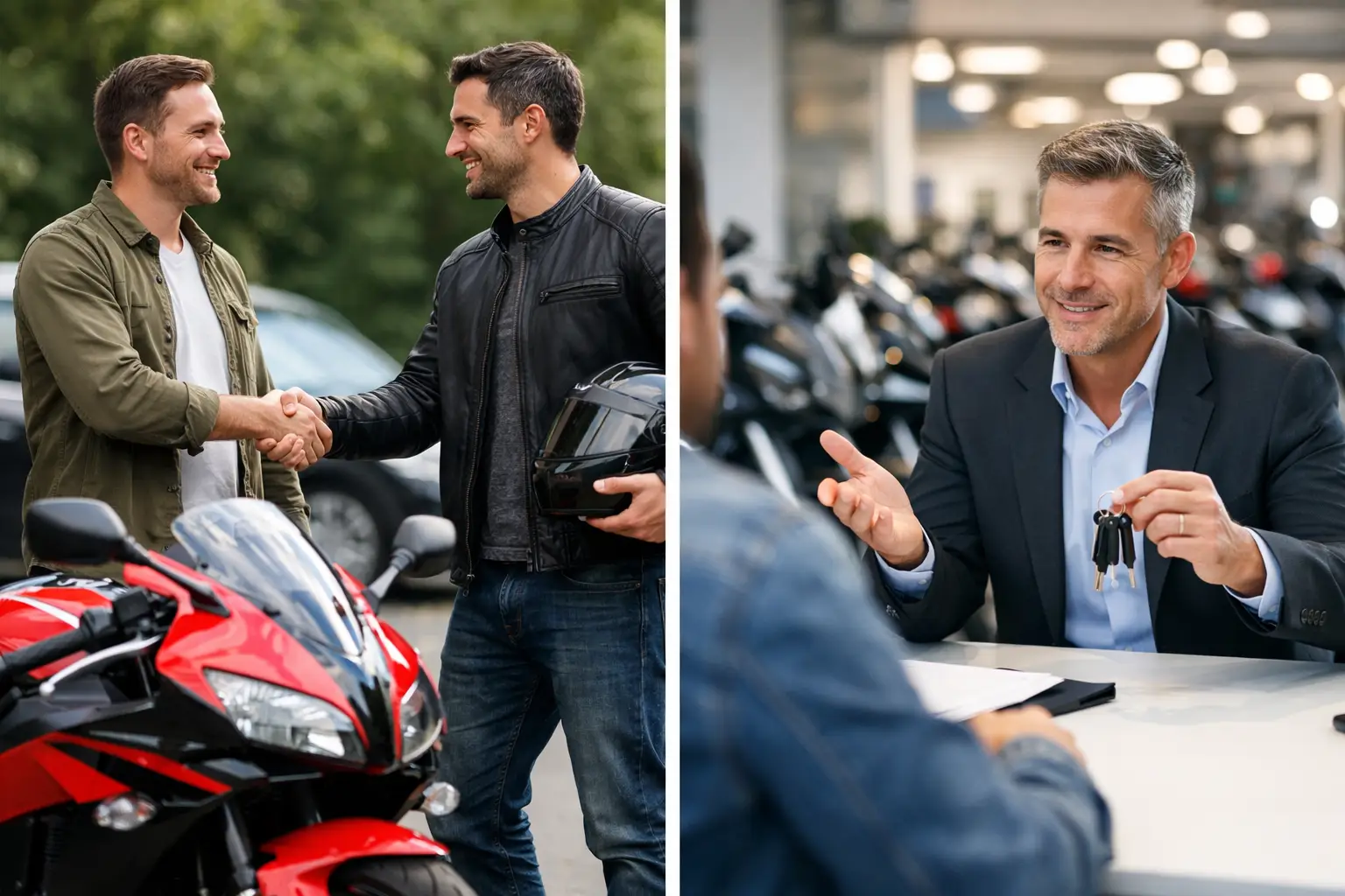 Privatverkauf oder Händlerankauf Motorrad?