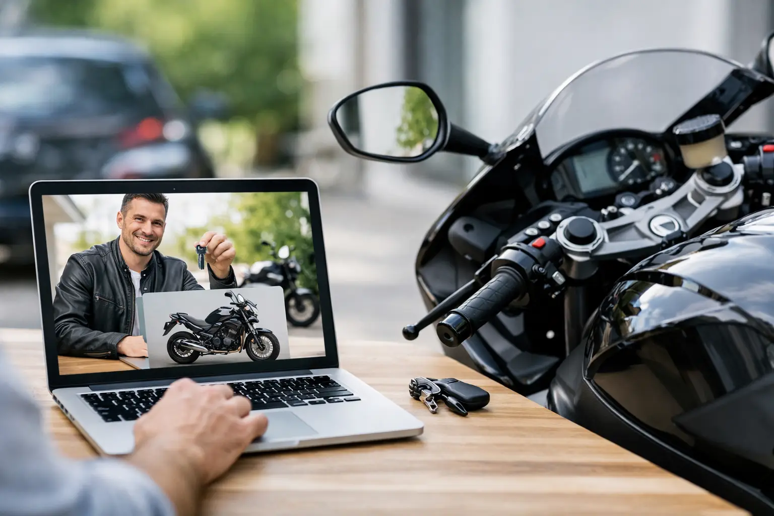 Motorrad Online Ankauf nutzen - lohnt sich das?
