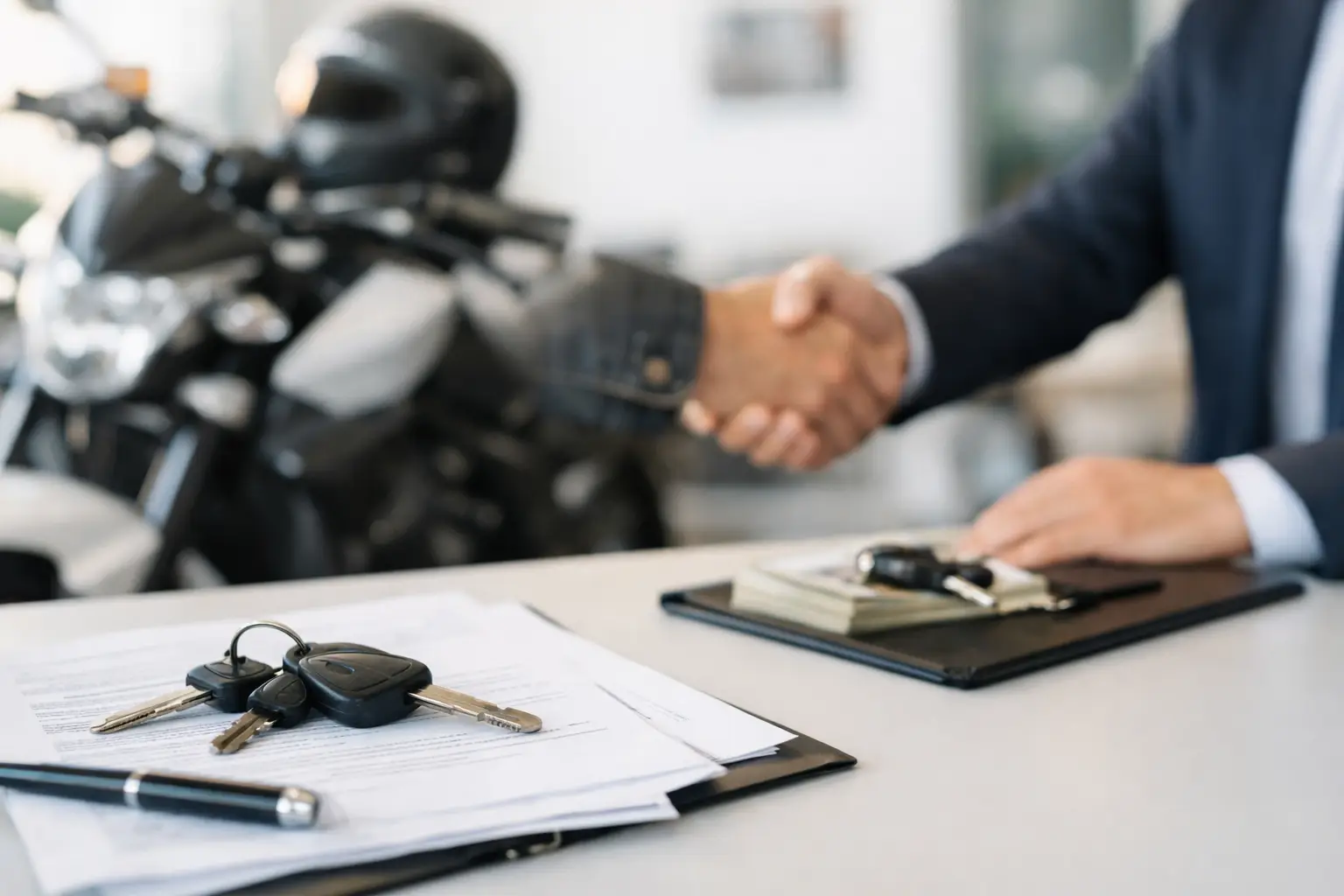 Motorrad Abmeldung nach Verkauf richtig regeln