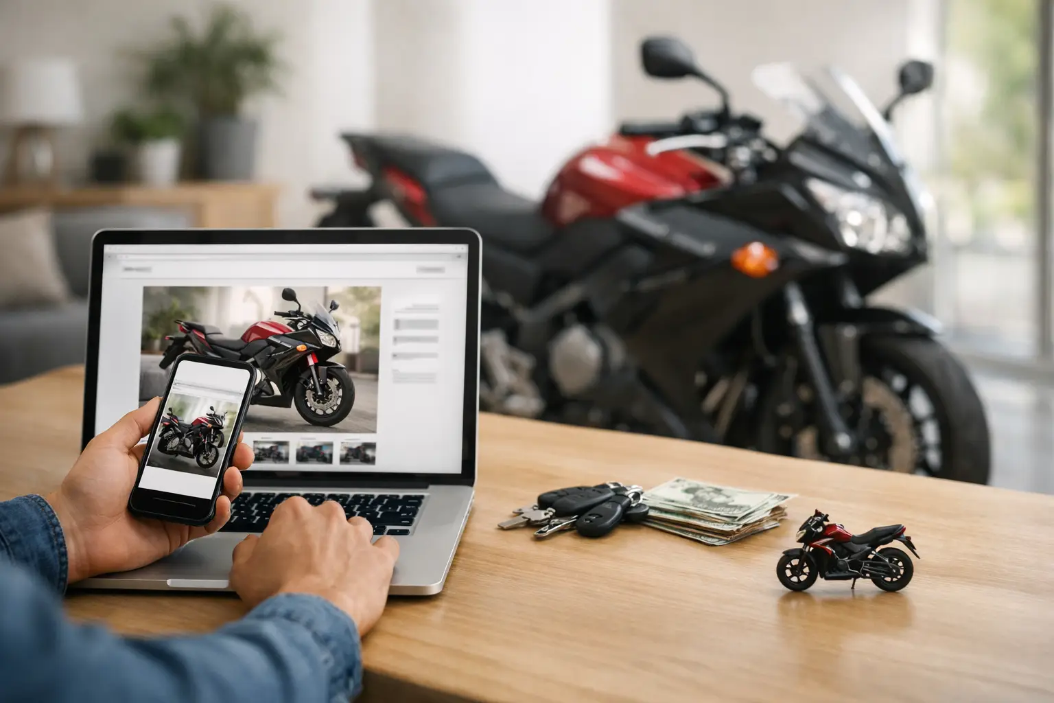 Motorrad online verkaufen: Ablauf einfach erklärt