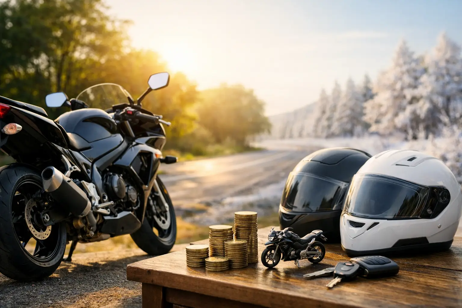 Wann Motorrad verkaufen? Saison und Preis im Blick