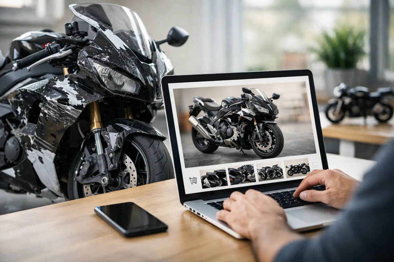 Unfallbike richtig online anbieten