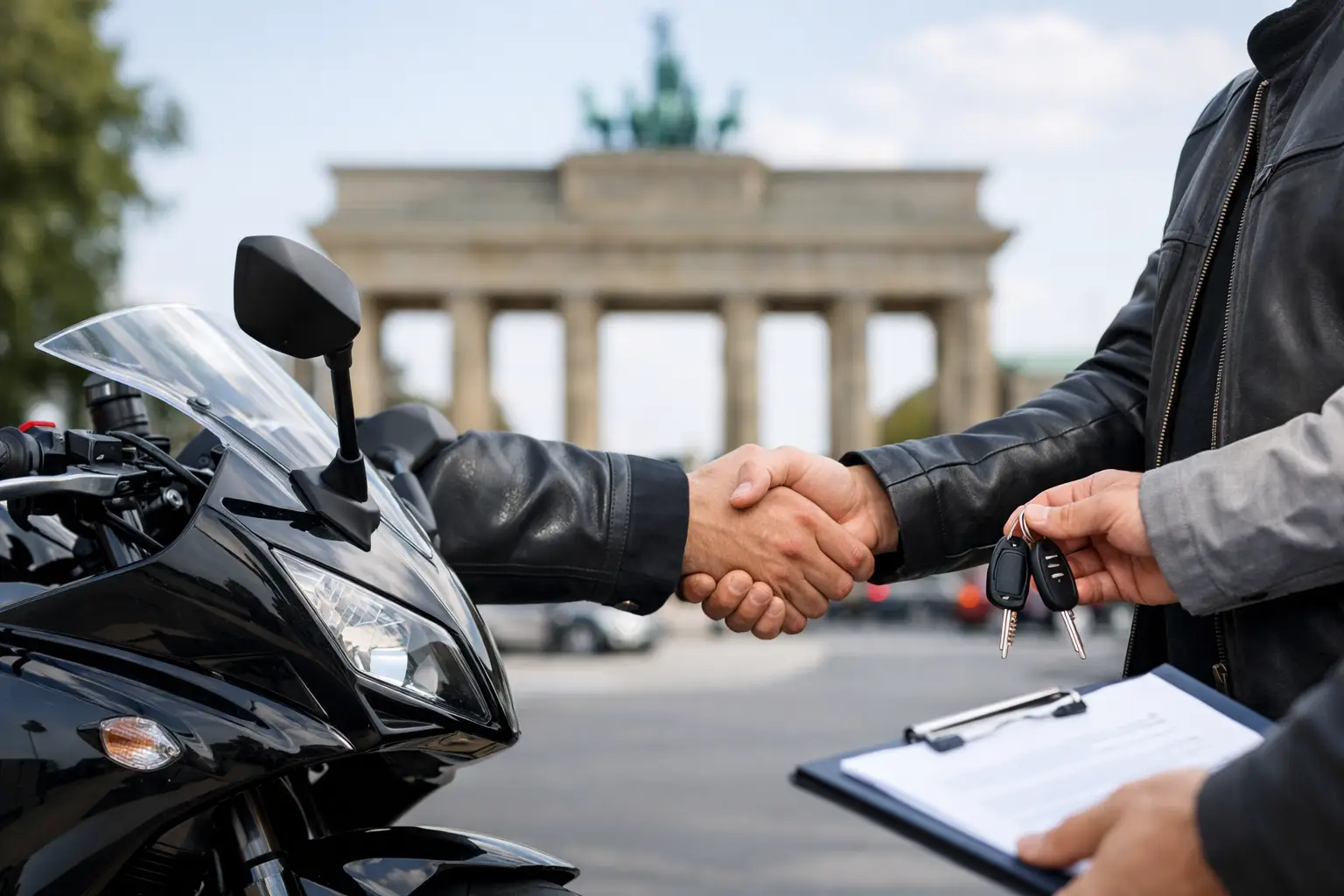 Motorradankauf Berlin schnell und sicher