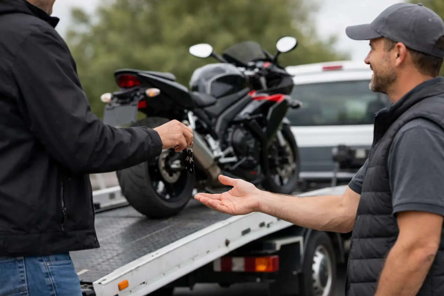 Wer holt Motorrad kostenlos ab? So klappt der Verkauf