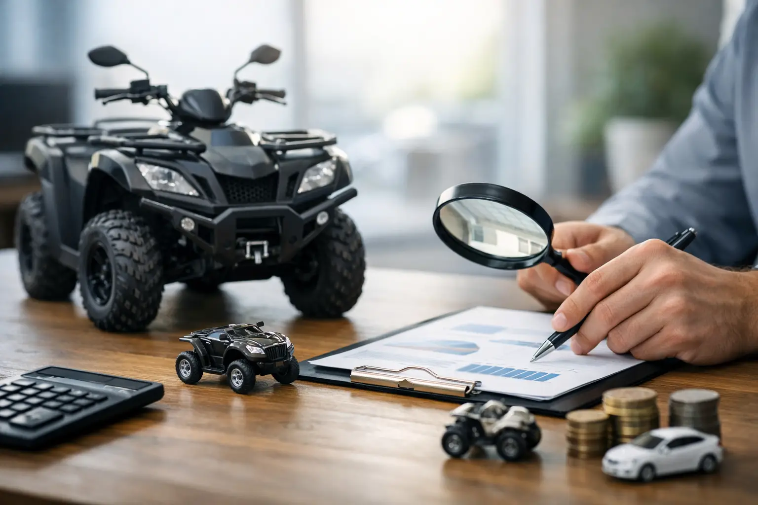 Was ist mein Quad wert? So ermitteln Sie den Preis