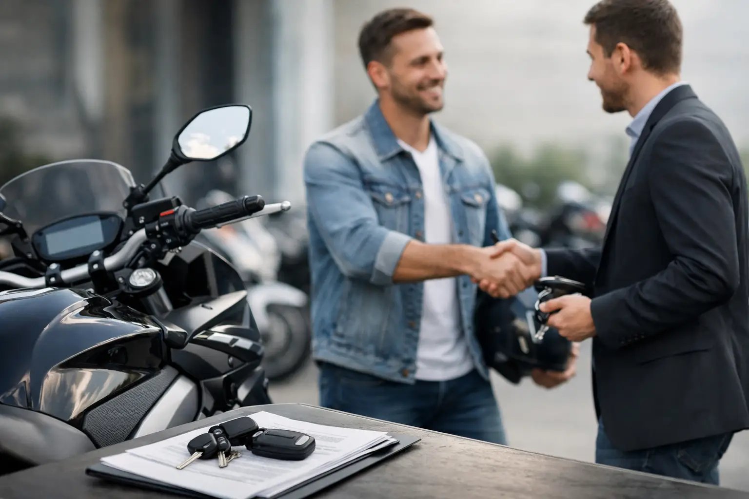 Beste Möglichkeiten Motorradverkauf im Check