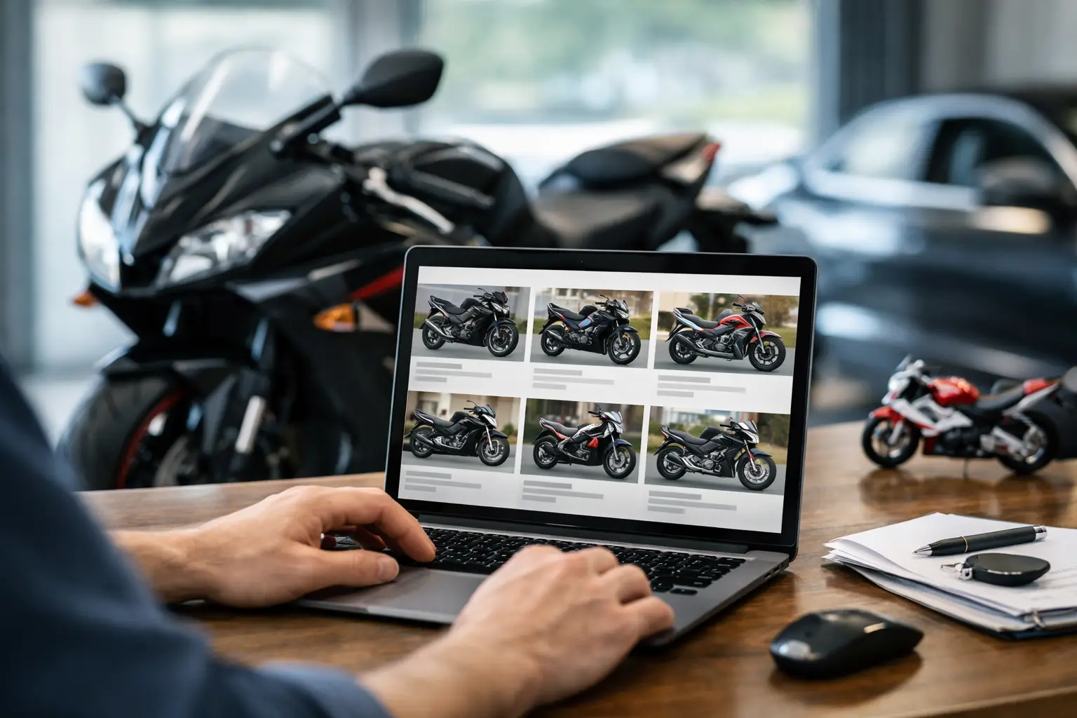 Motorradankauf Plattform im Test
