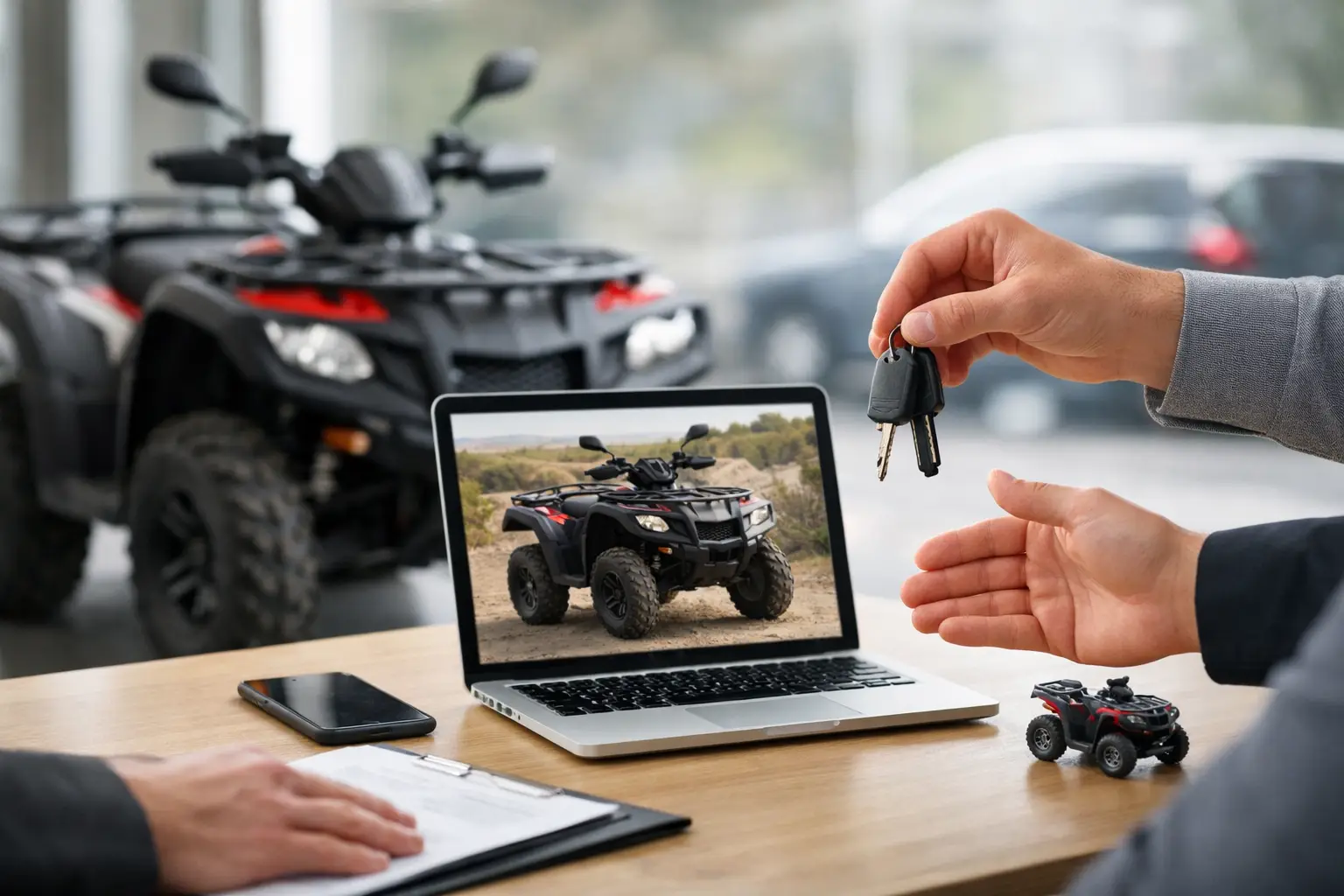Quad sicher online verkaufen: So geht’s