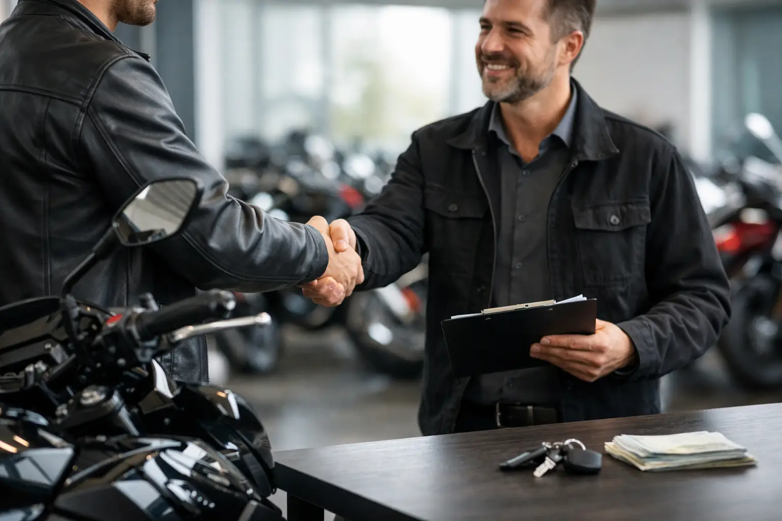 Motorrad an Händler verkaufen - so geht's fair
