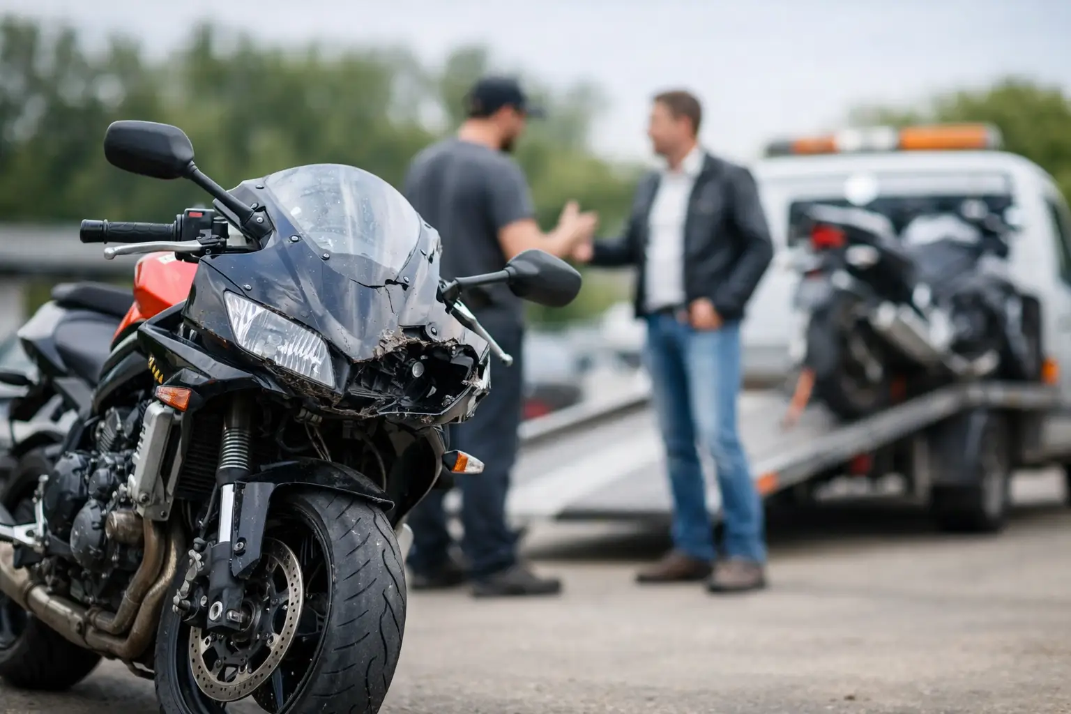 Motorrad mit Motorschaden verkaufen