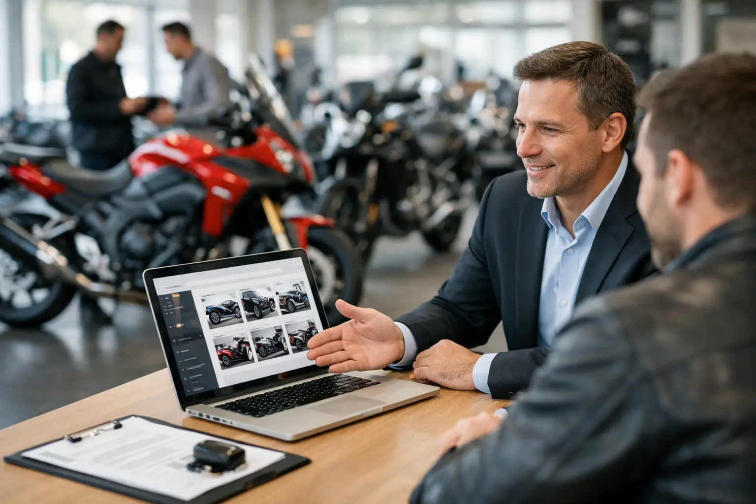 Bien utiliser une bourse moto pour professionnels