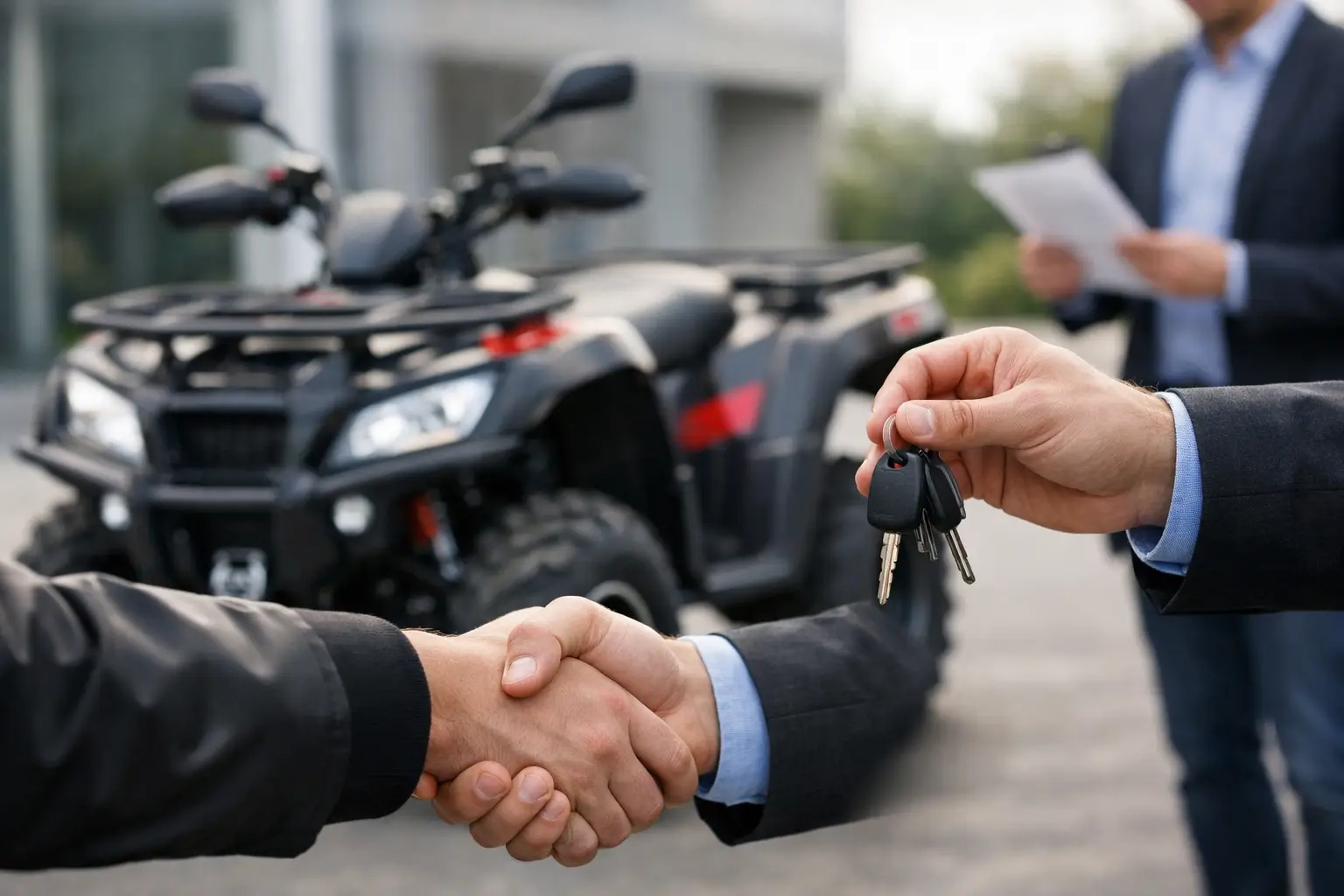 Quad schnell und sicher verkaufen