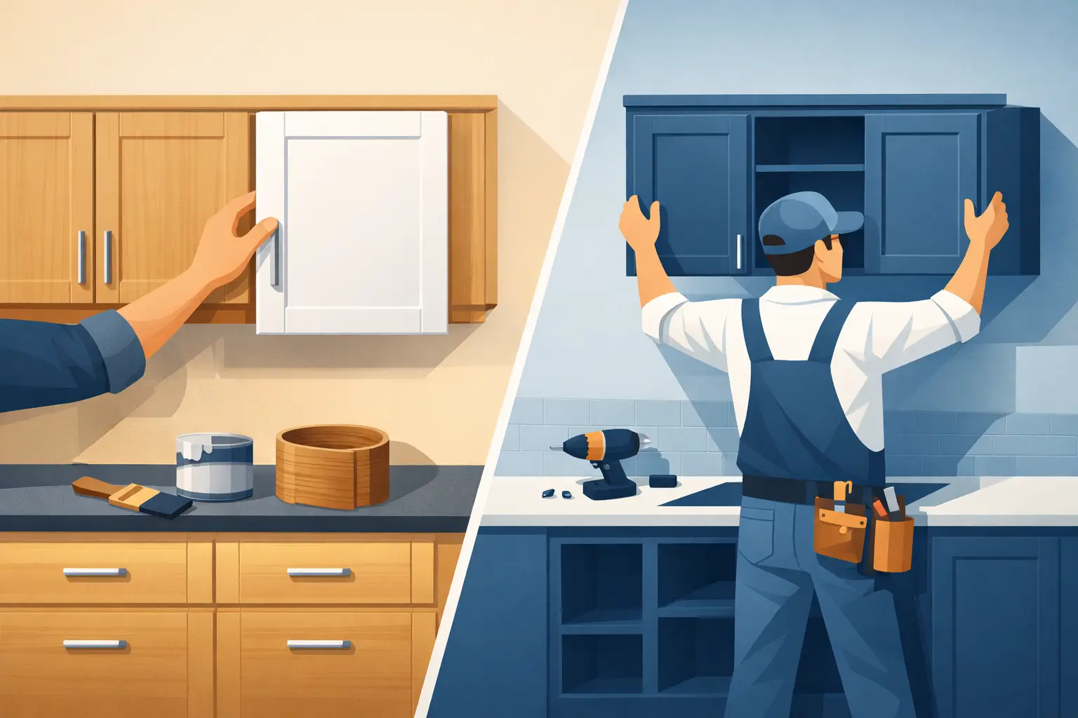 Cabinet Refacing vs Replacement: Which Fits?