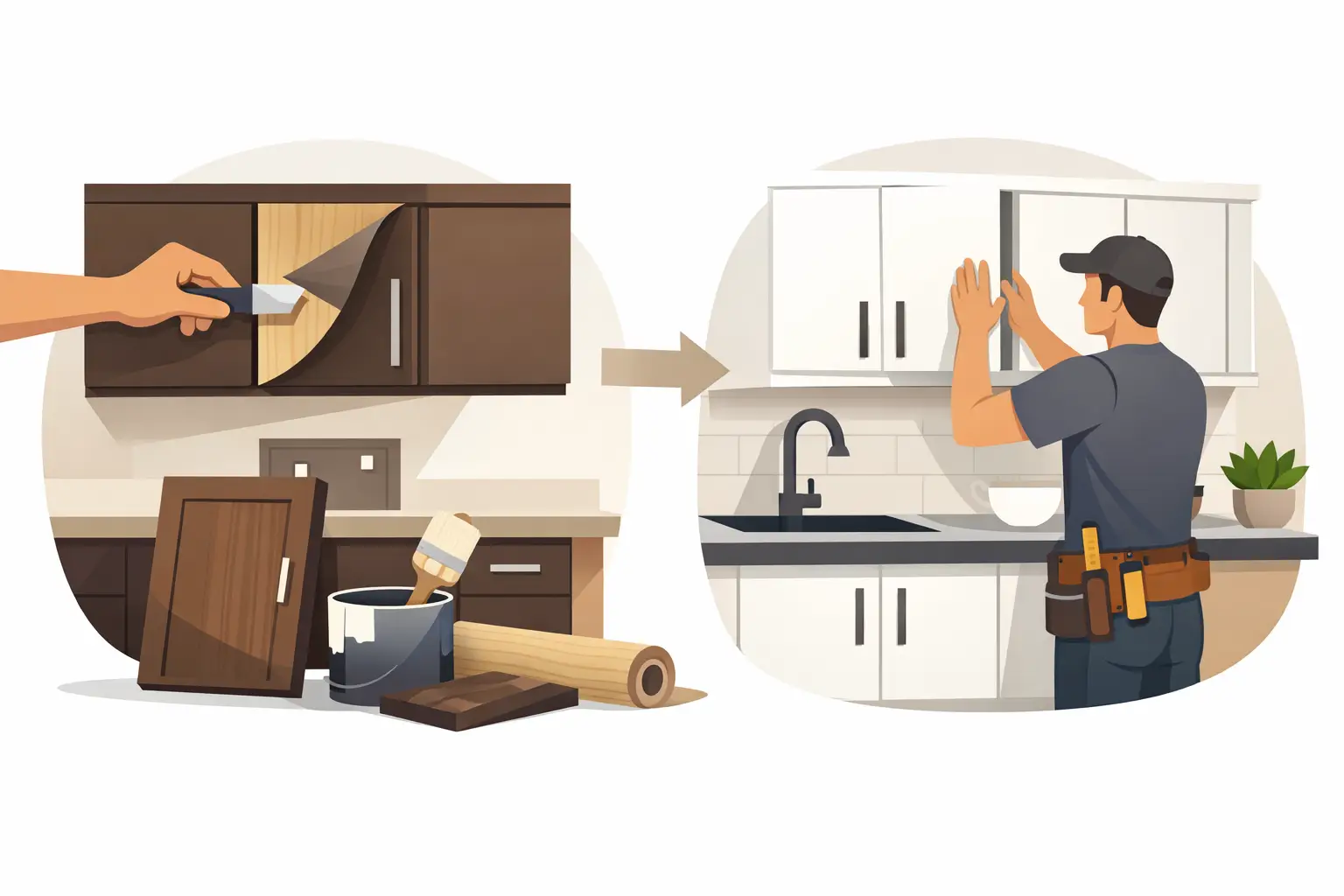 What Is Kitchen Cabinets Refacing?