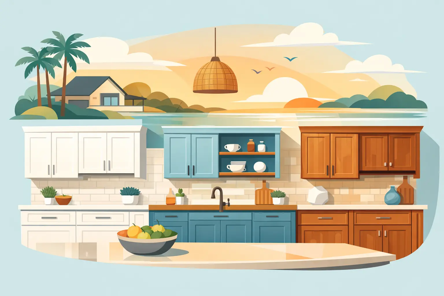 Best Kitchen Cabinet Styles for Florida Homes