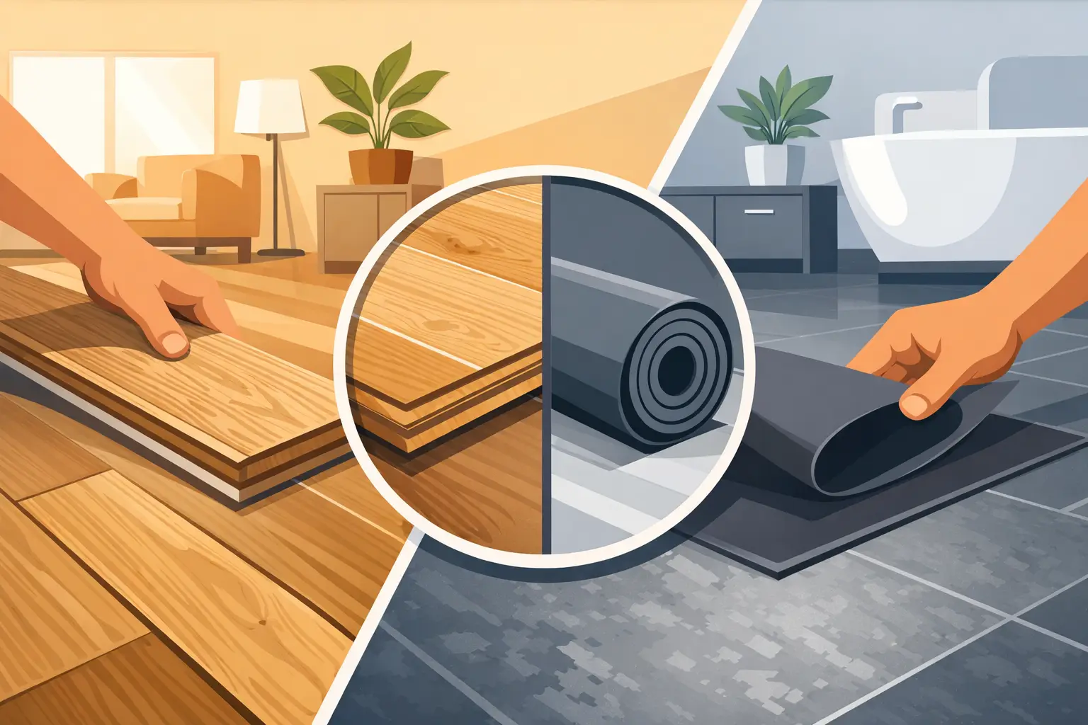 Laminate Flooring vs Vinyl: Which Fits Best?