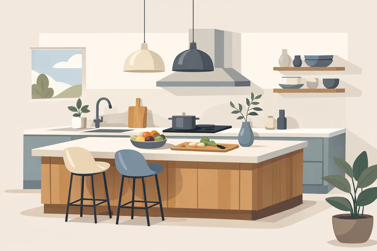 How to Design Kitchen Island the Right Way