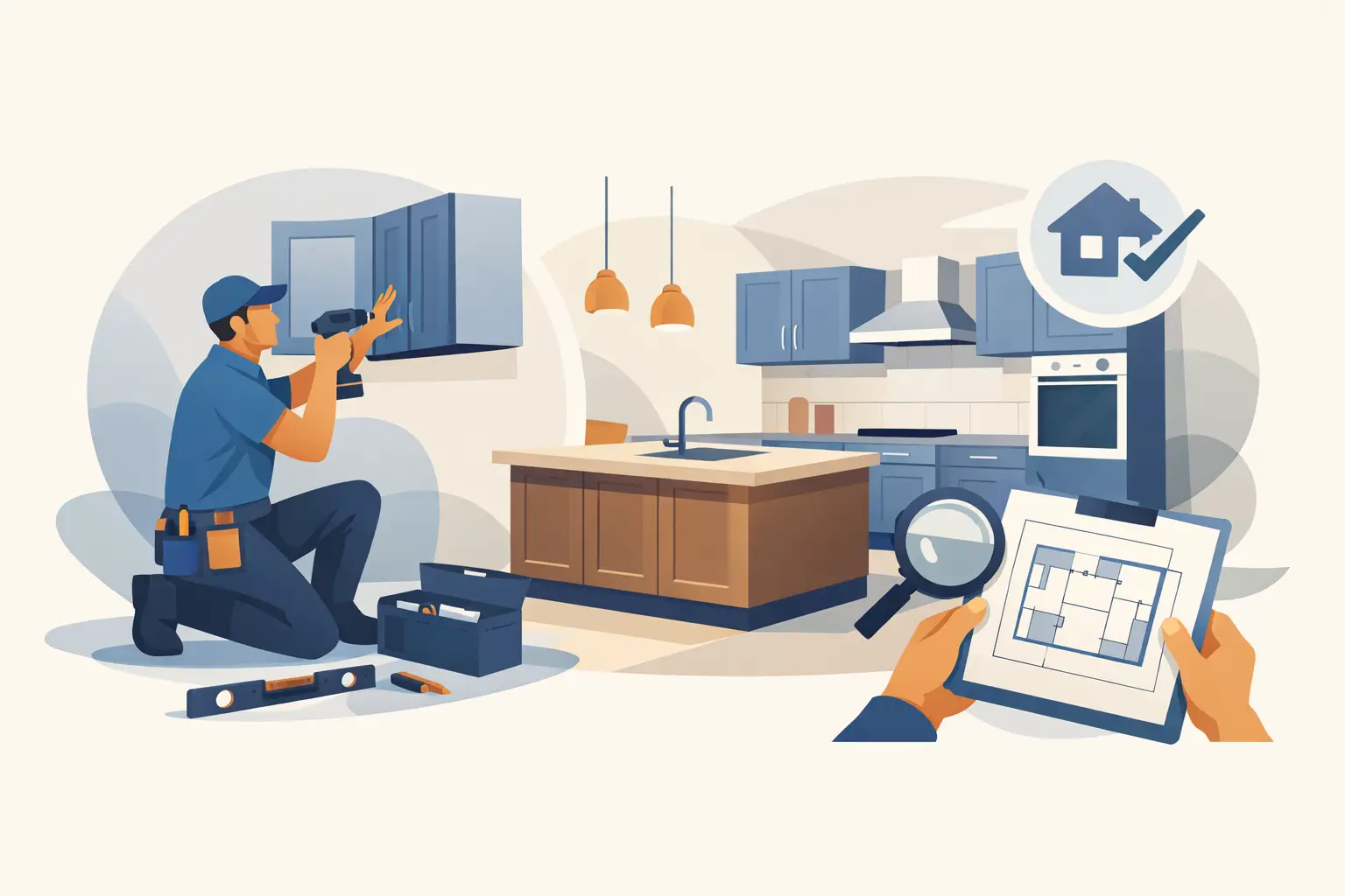 Choosing a Cabinet Installer for Kitchen Remodels