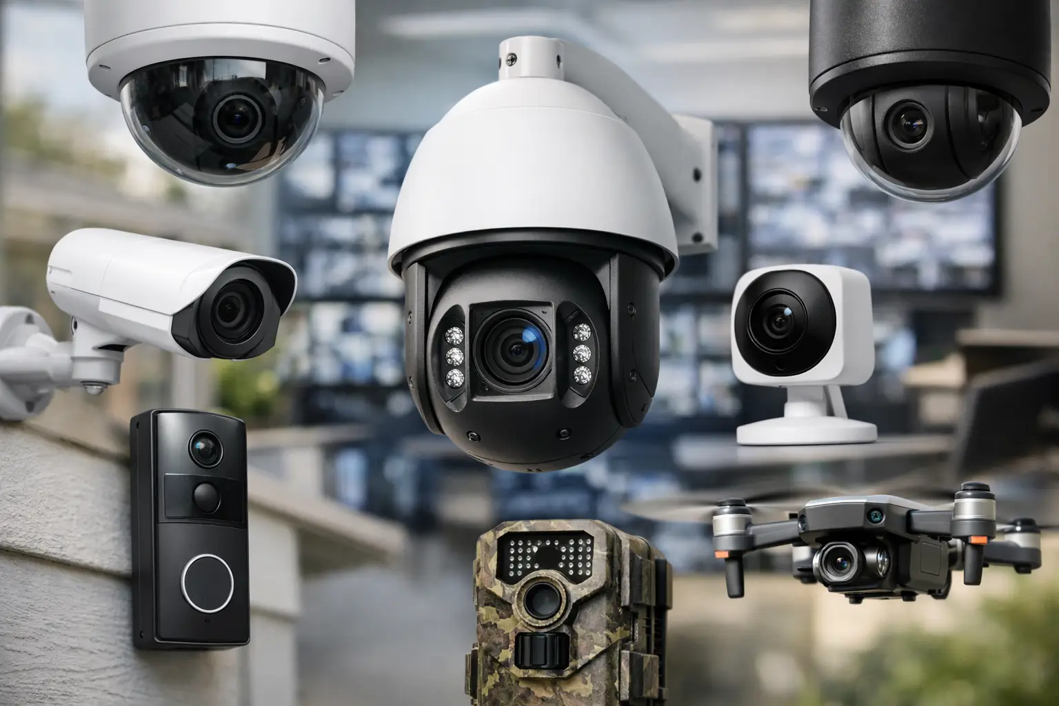 7 Types of Video Surveillance Systems