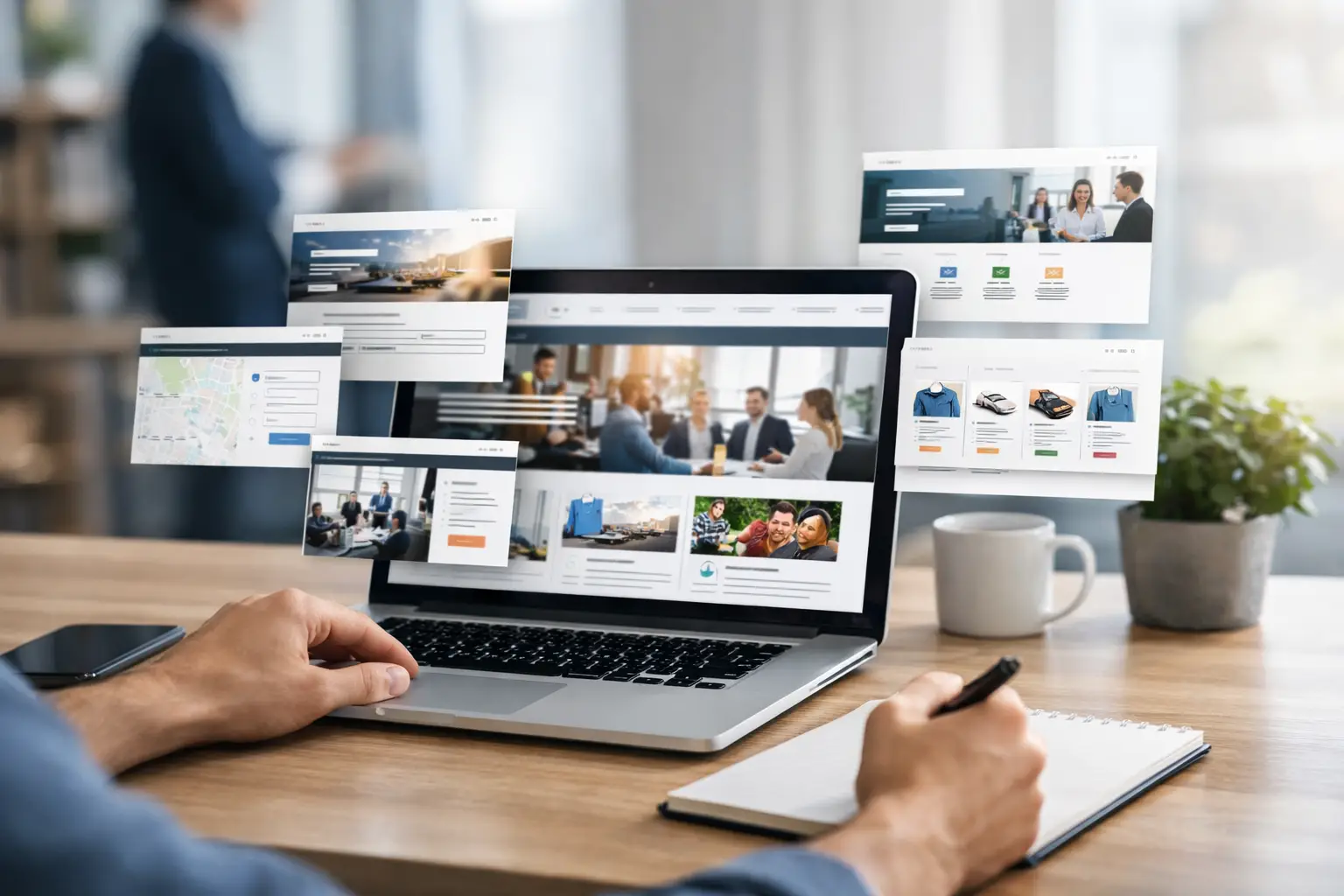 Essentiële pagina's voor uw bedrijfswebsite