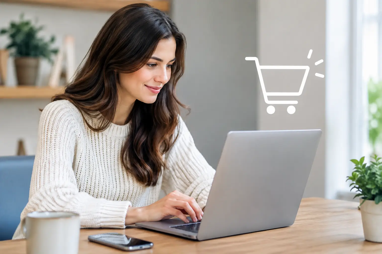 Voorbeeld minder winkelwagenverlating in je webshop