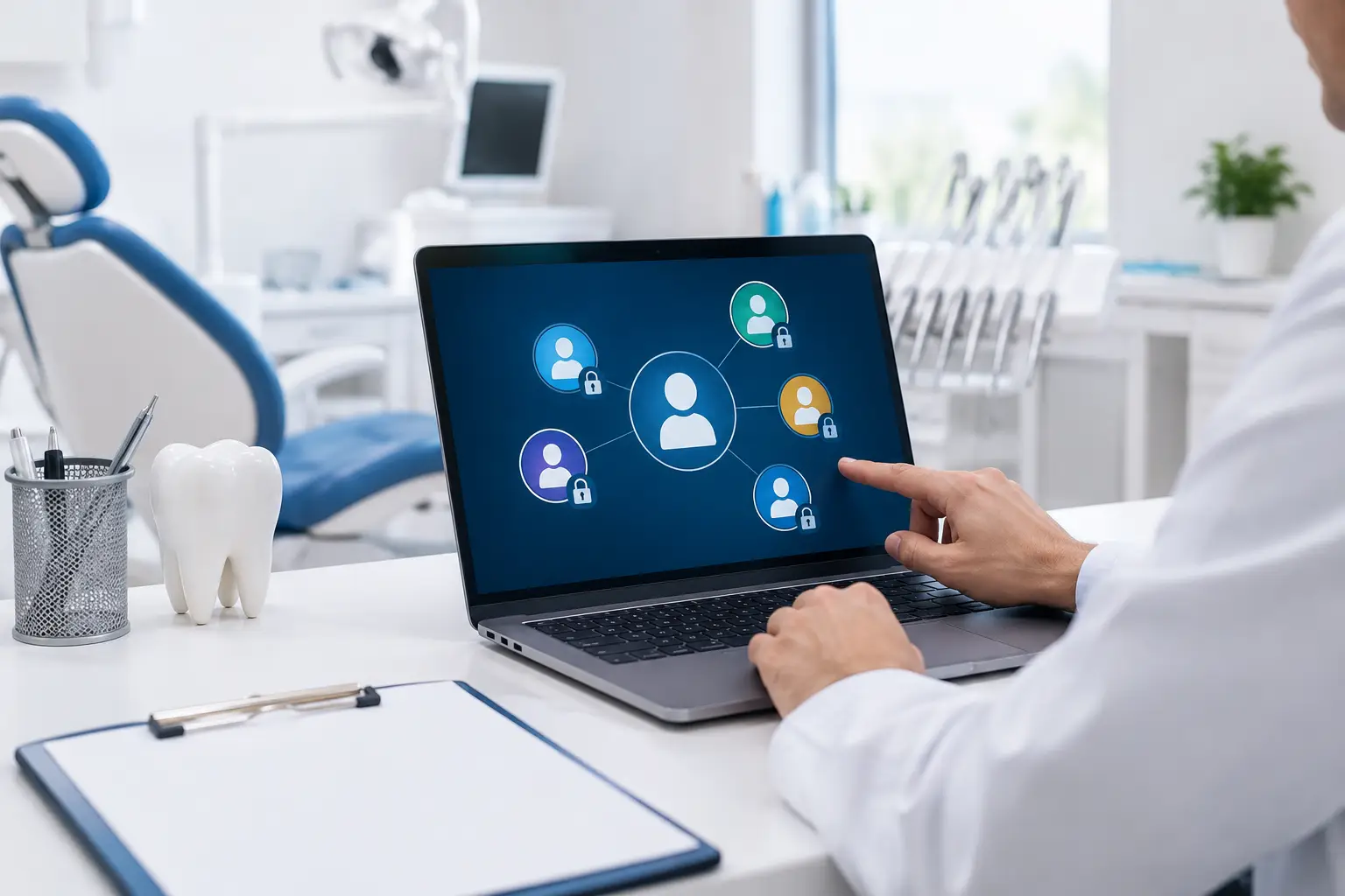 دليل صلاحيات المستخدمين بالعيادات السنية الفعّال