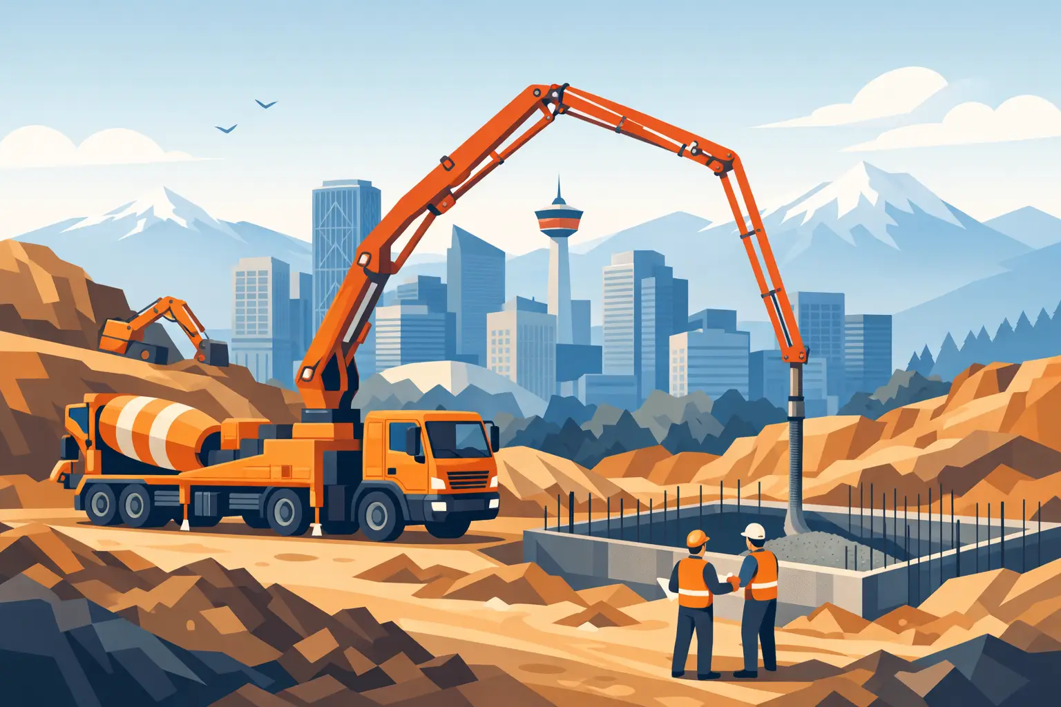Concrete Pumping Calgary Alberta for Tough Sites