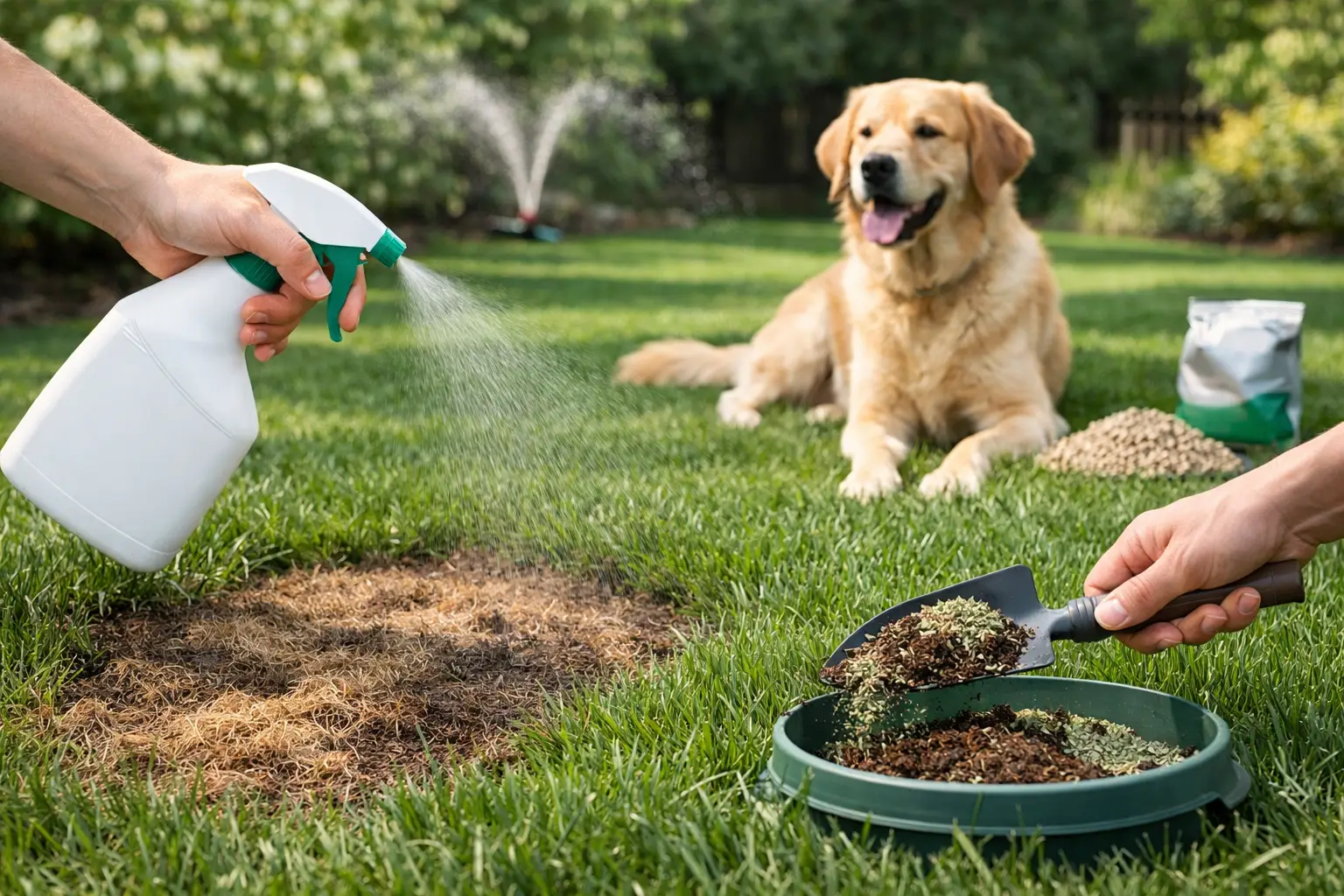 Lawn Treatment for Dog Urine That Restores Turf