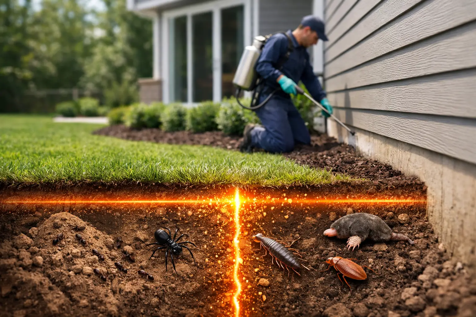 How a Property Perimeter Pest Barrier Works