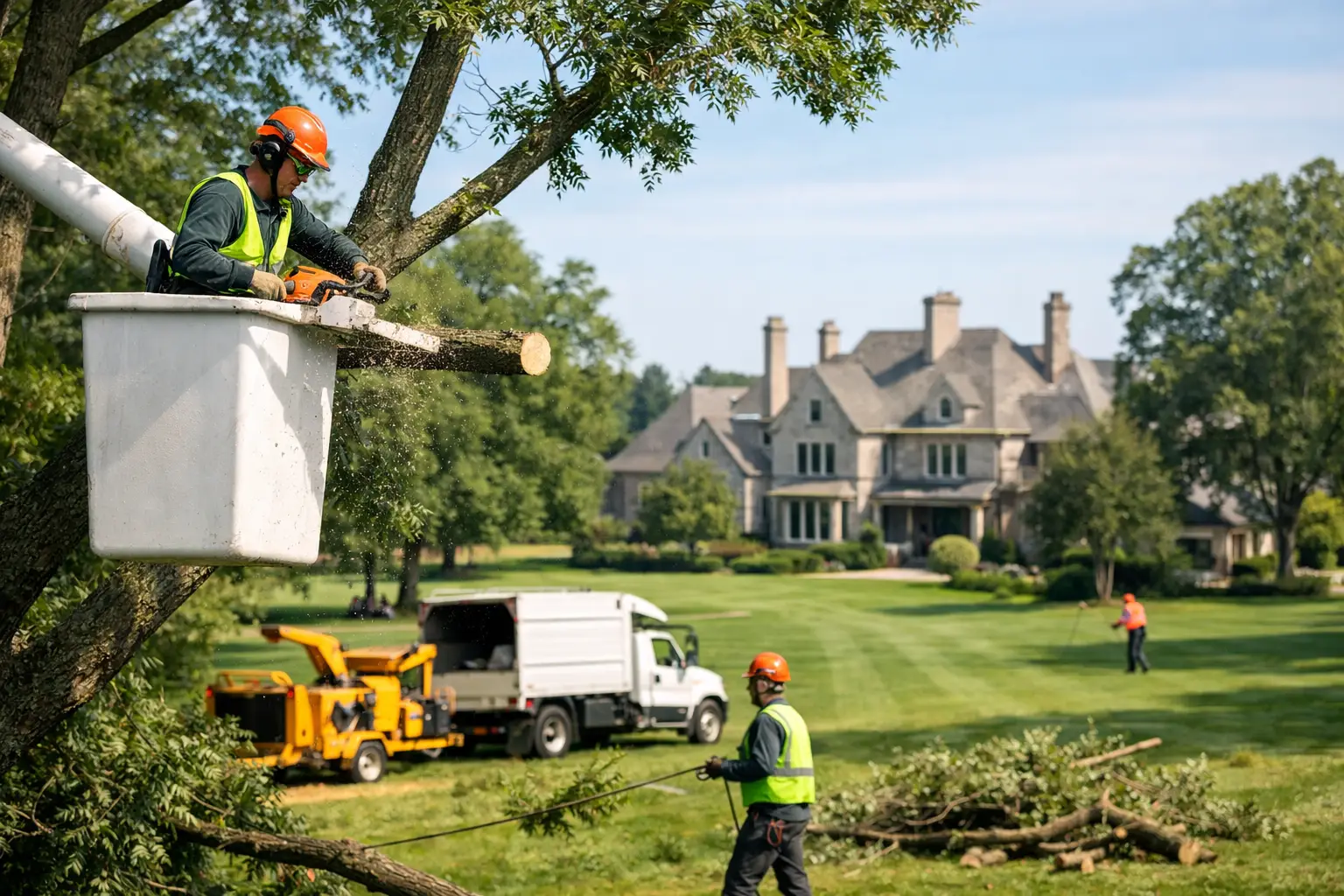 Tree Trimming for Large Properties Done Right