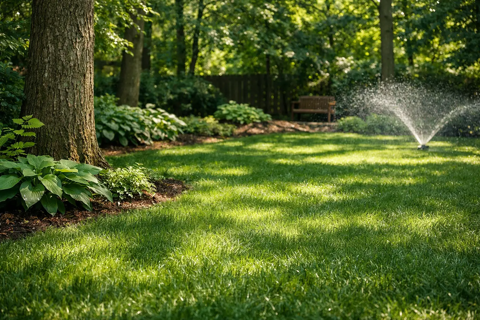 Best Treatments for Shaded Lawns That Last