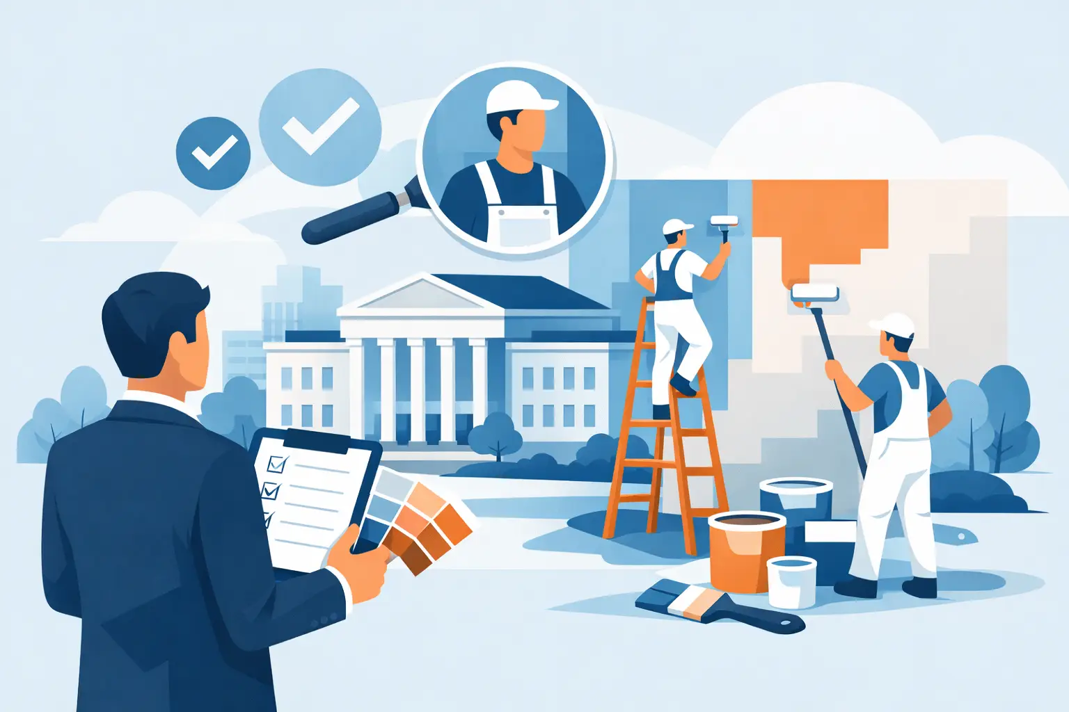 How to Choose an Institutional Painting Contractor