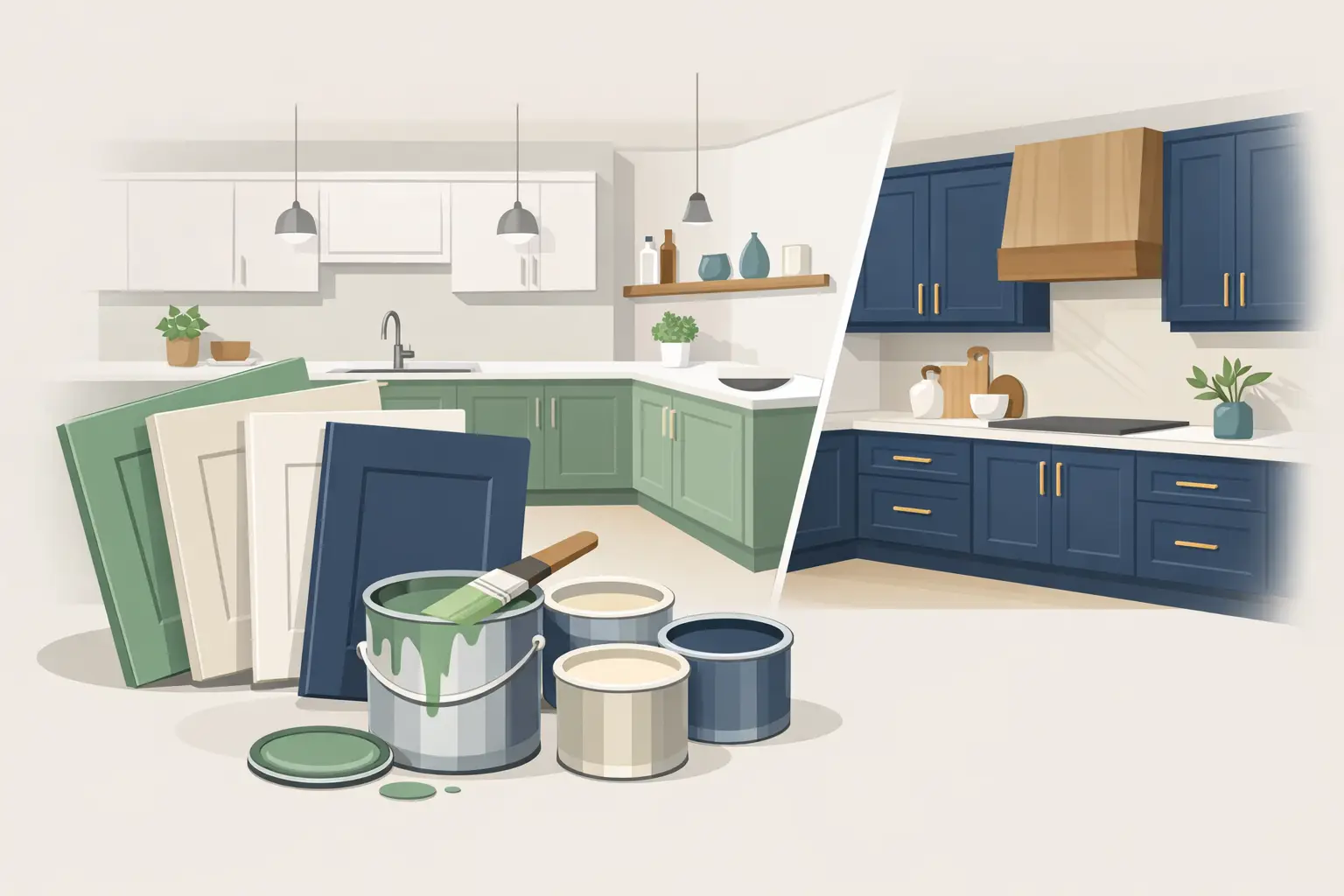 Top Cabinet Paint Colors for a Refined Kitchen