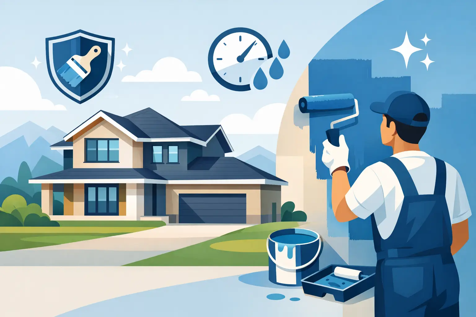 A Guide to Custom Home Painting That Holds Up