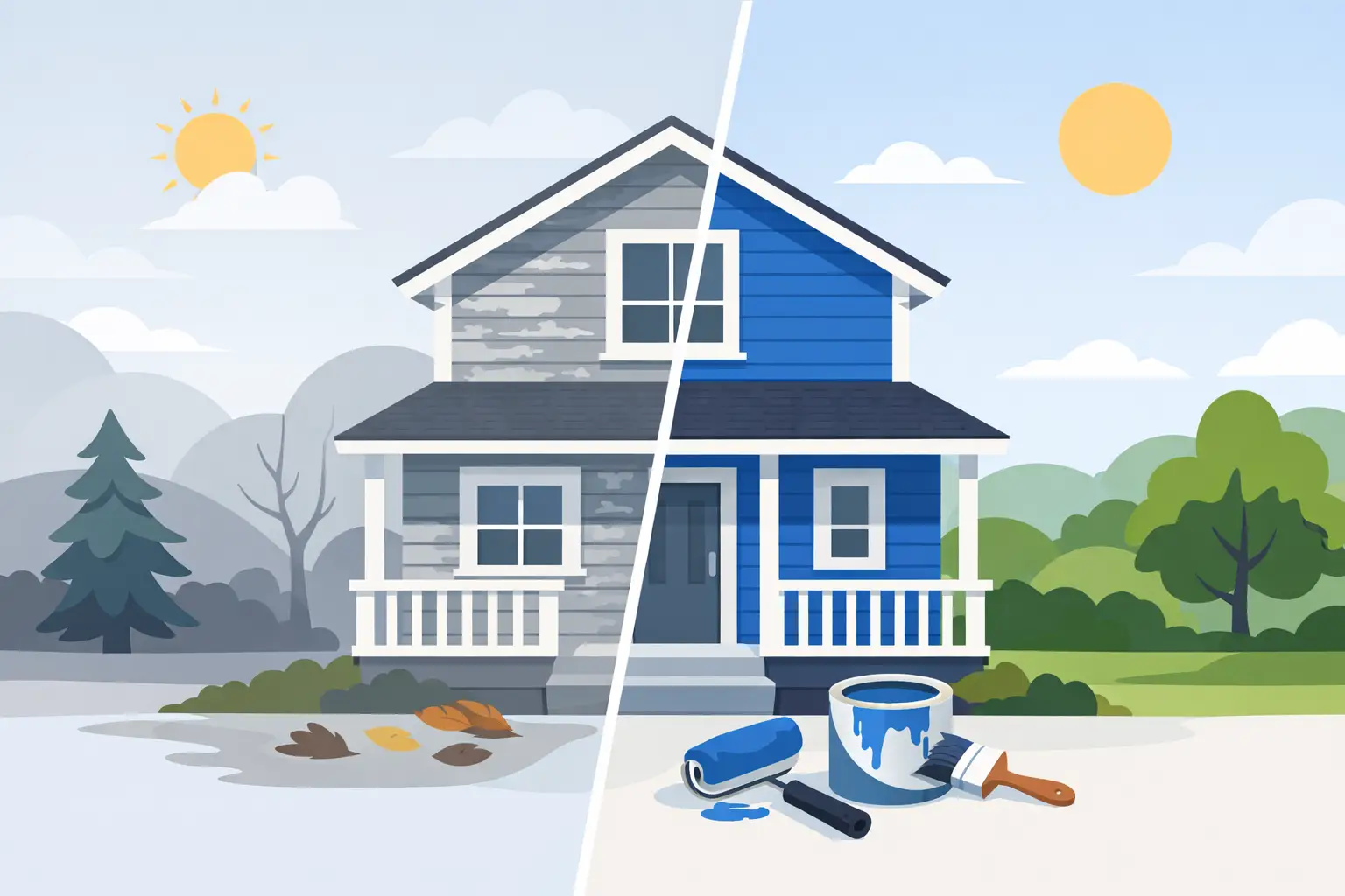 How Often Should You Repaint Exterior Siding?