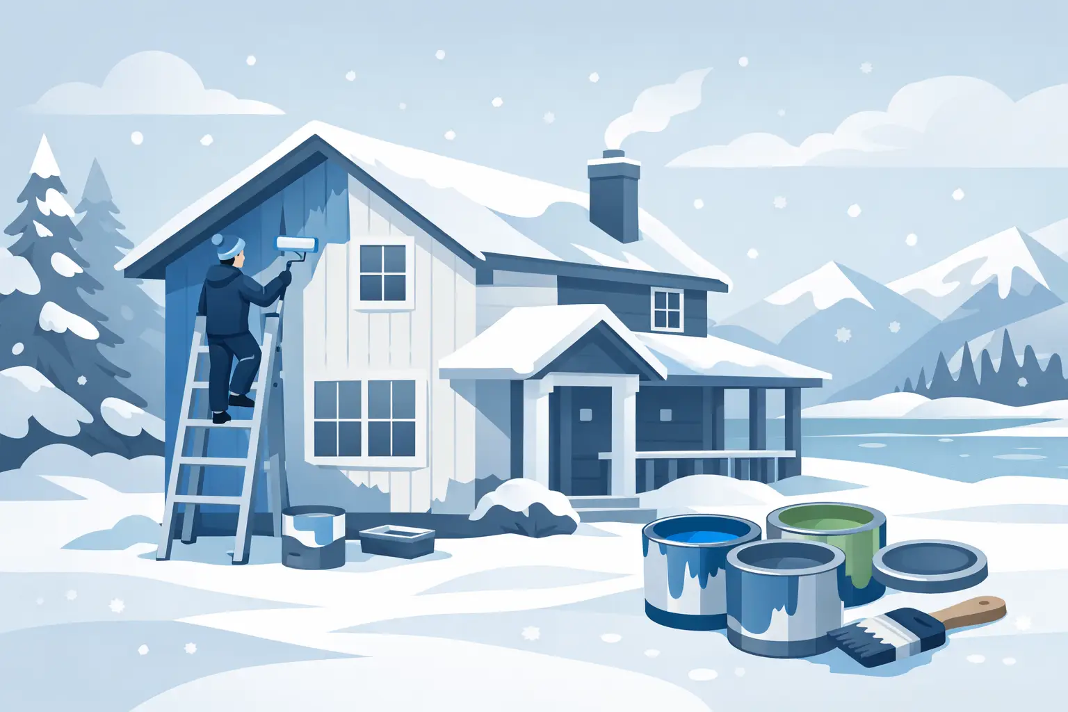 Best Exterior Paint for Cold Climates