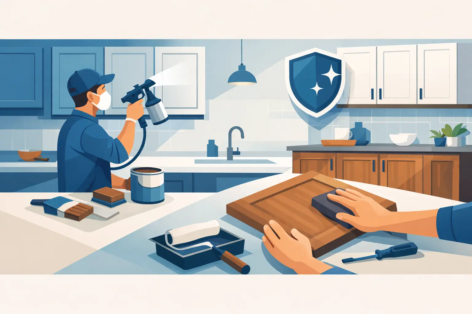 Cabinet Refinishing Services That Hold Up