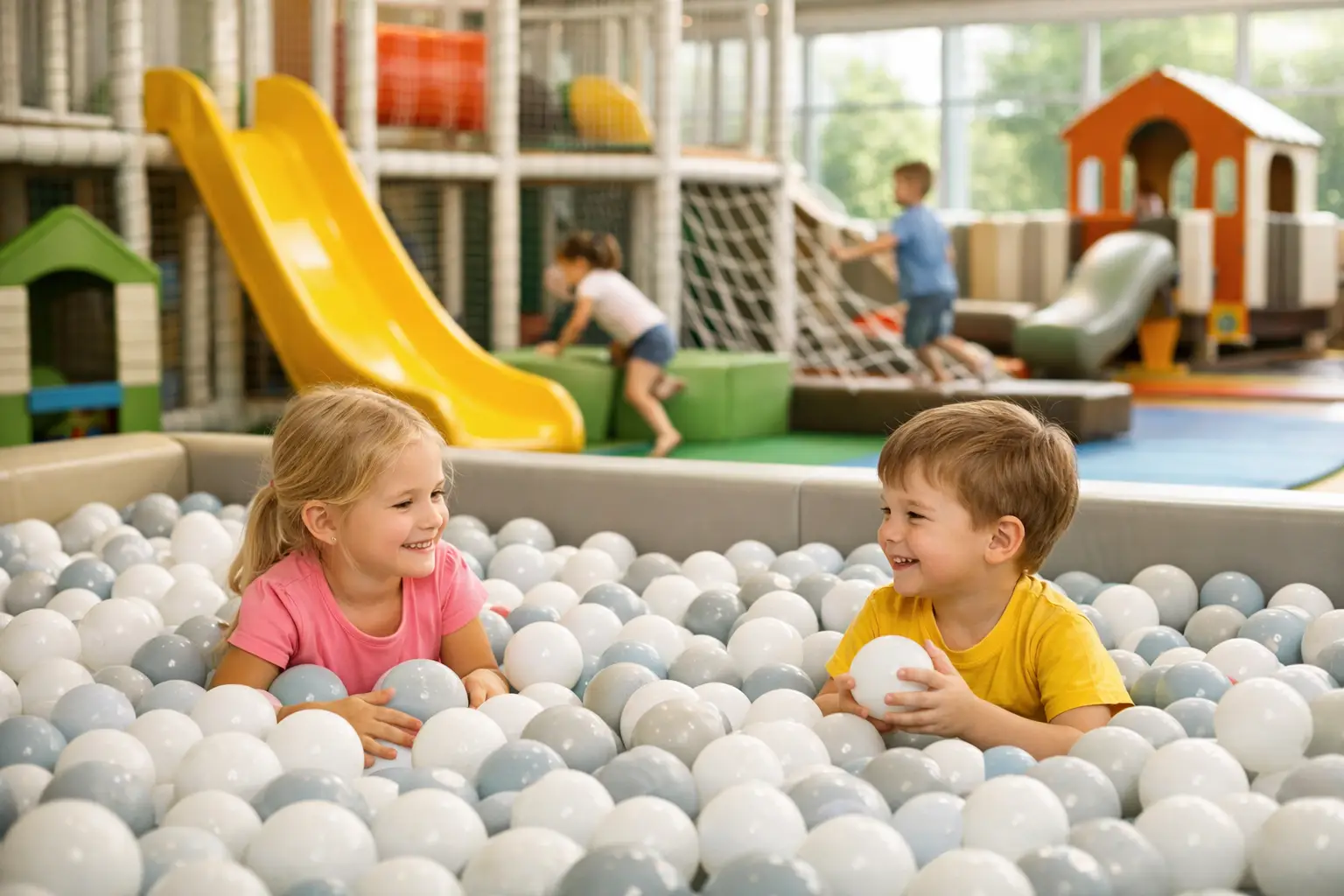 Spazio giochi sicuro per bambini a Milano