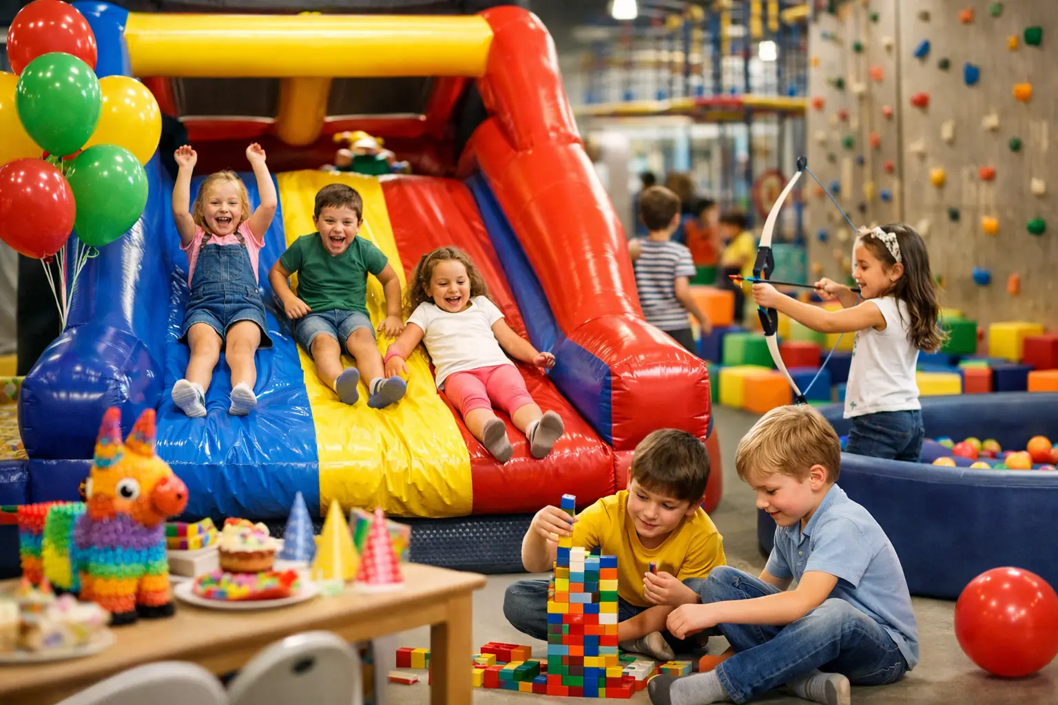 10 migliori attività compleanno bambini indoor